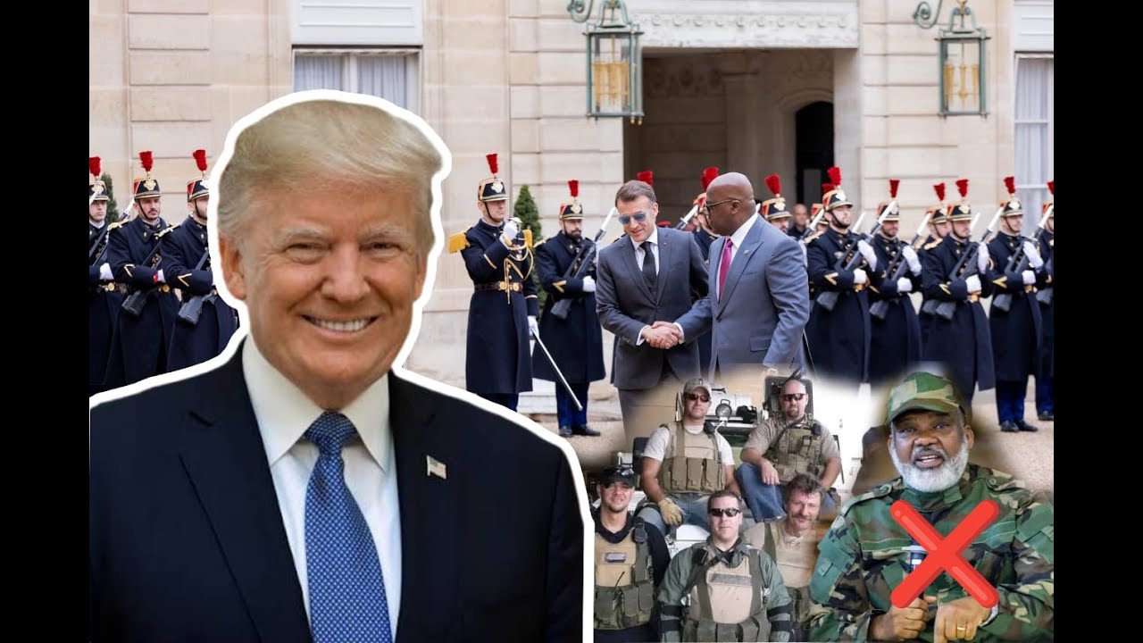 24/01 🚨🚨 ALERTE : MACRON ENVOIE SECRÈTEMENT FÉLIX TSHISEKEDI NÉGOCIER AVEC TRUMP!