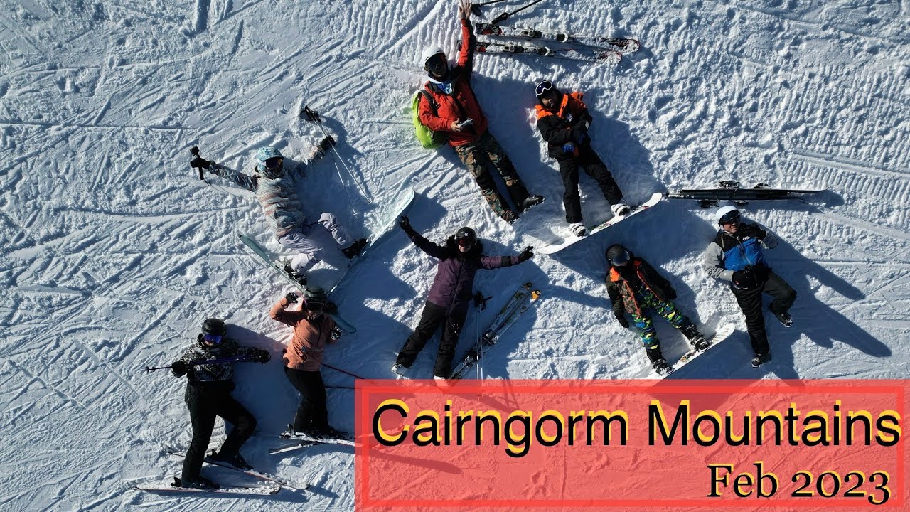 2023 Feb Cairngorm Mountain Snowboarding & Skiing