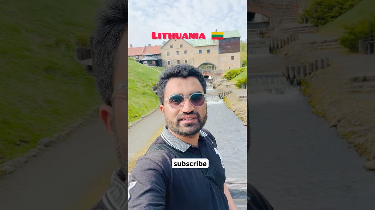 Beautiful Views of Lakes in Lithuania #lakes #vilnius #lithuania #europe #enjoy #travel #viralvideo