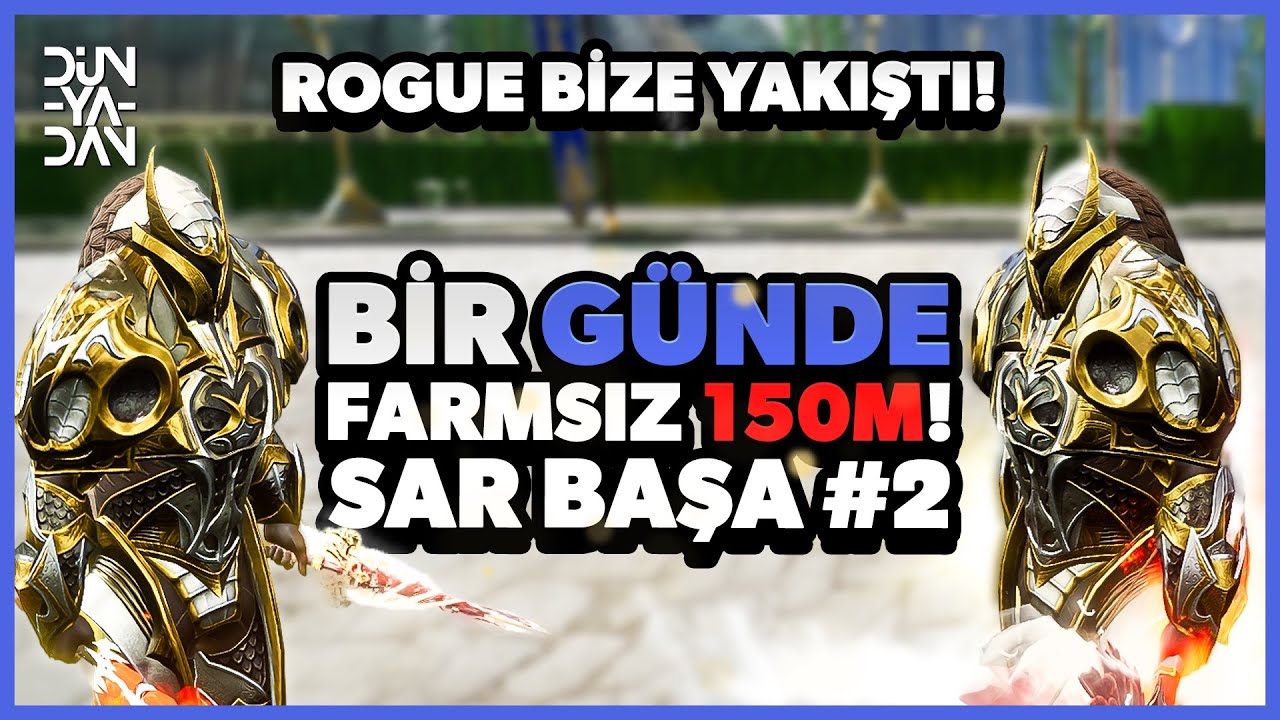 BİR GÜNDE FARMSIZ 150M! | 2 Parti Okçu PK! | Sar Başa #2