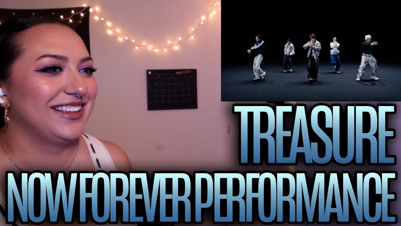 TREASURE - ВИДЕО ТАНЦЕВАЛЬНОГО ВЫСТУПЛЕНИЯ «NOW FOREVER» Реакция