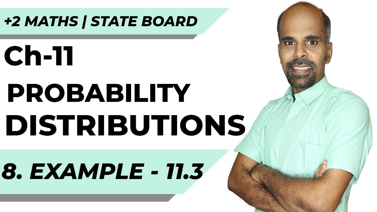 12th | eg. 11.3  | Probability Distributions | Chapter 11 | State Board | ram maths