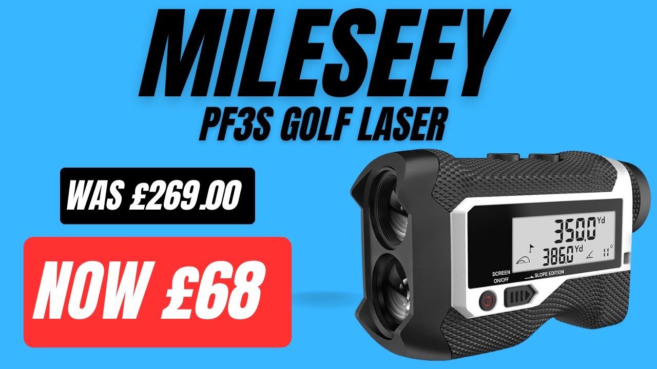 The £66.85 MILESEEY PF3S Golf Laser looks better than my £349 BUSHNELL TOUR V5 SHIFT! #golf #laser