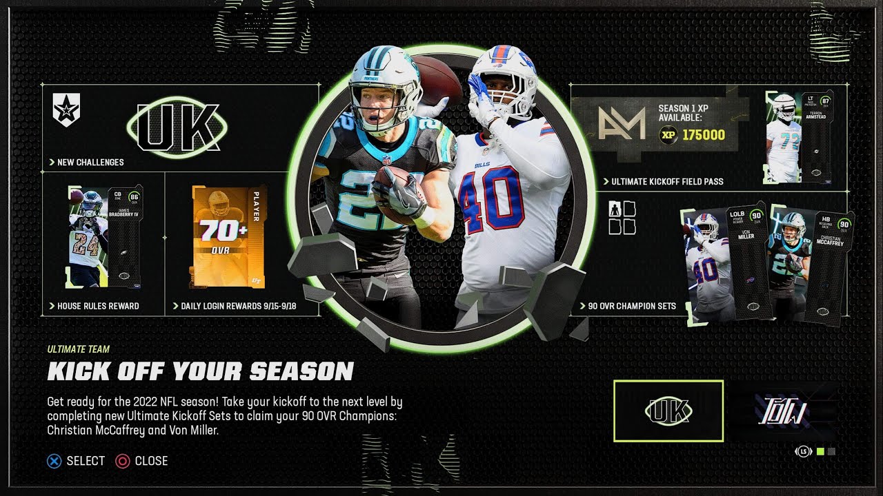 Ultimate Kickoff: Part 2 - NEW Players, Sets, Challenges, & House Rules Overview | Madden 23