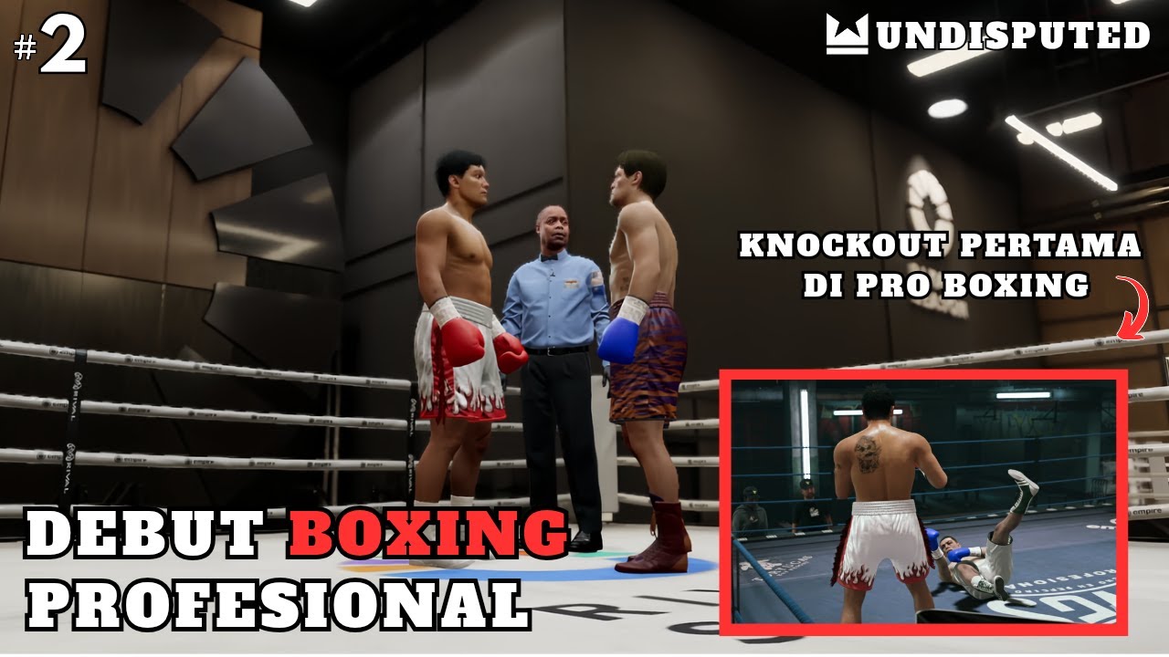 Boxing Career Mode ep.2 | Langsung ada KNOCKOUT di DEBUT PRO SYLAS | UNDISPUTED