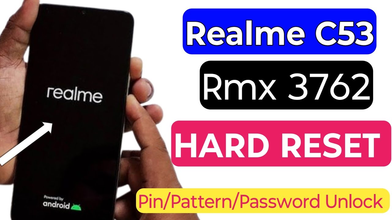 Realme C53 Hard Reset | Pin/Pattern/Password Reset | Realme C53 Factory Reset & Frp Bypass Link