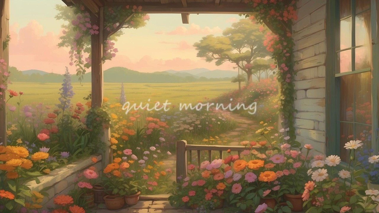 a playlist for a quiet morning 🍀 (reading, gardening & slow living)