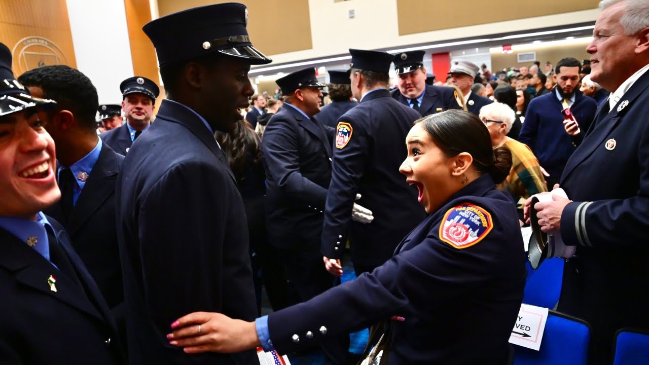 FDNY Graduation Ceremony for paramedics