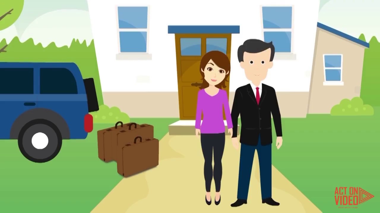 Insurance Explainer Video  - 2D Animated Video - Home Protection