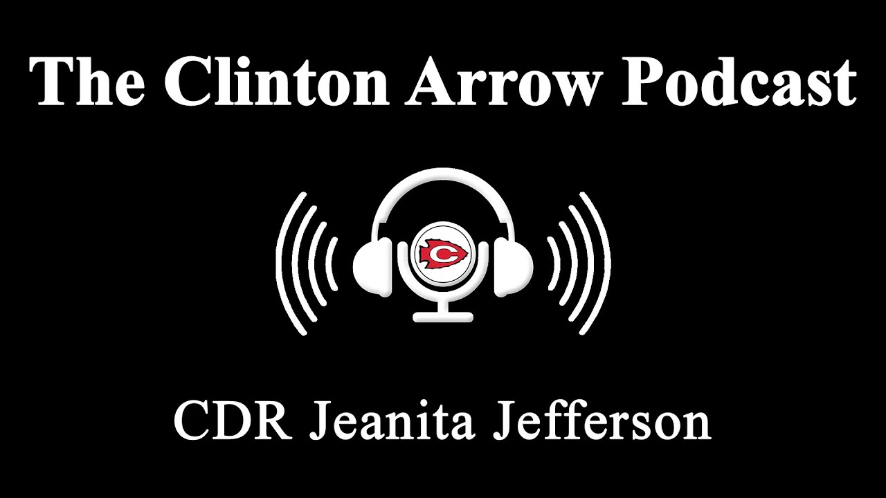 Clinton's Coast Guard JROTC with CDR Jeanita Jefferson