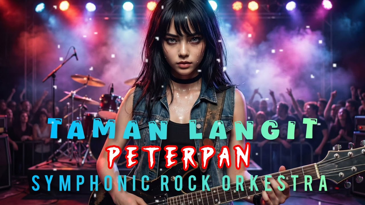 PETERPAN - TAMAN LANGIT | COVER ROCK SYMPHONIC ORKESTRA (FEMALE VOCAL)