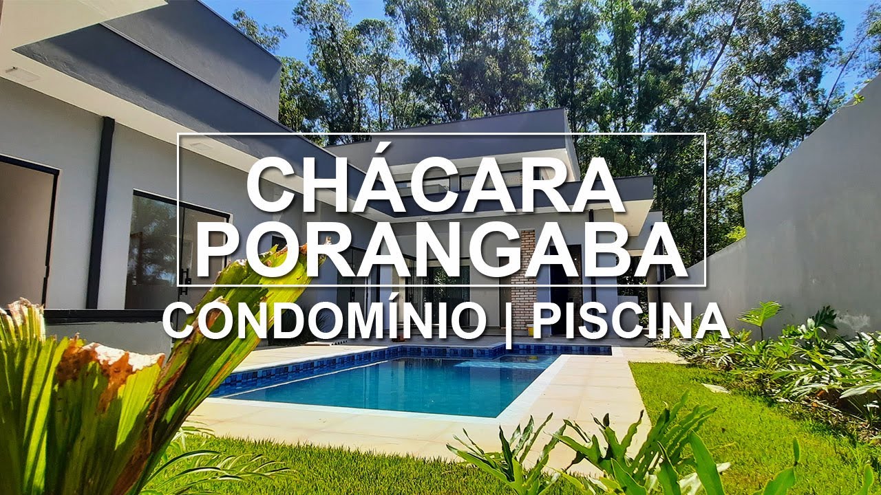 R$700.000 |Chácara a venda de frente a área verde no condomínio Ninho Verde 1 em Porangaba/SP