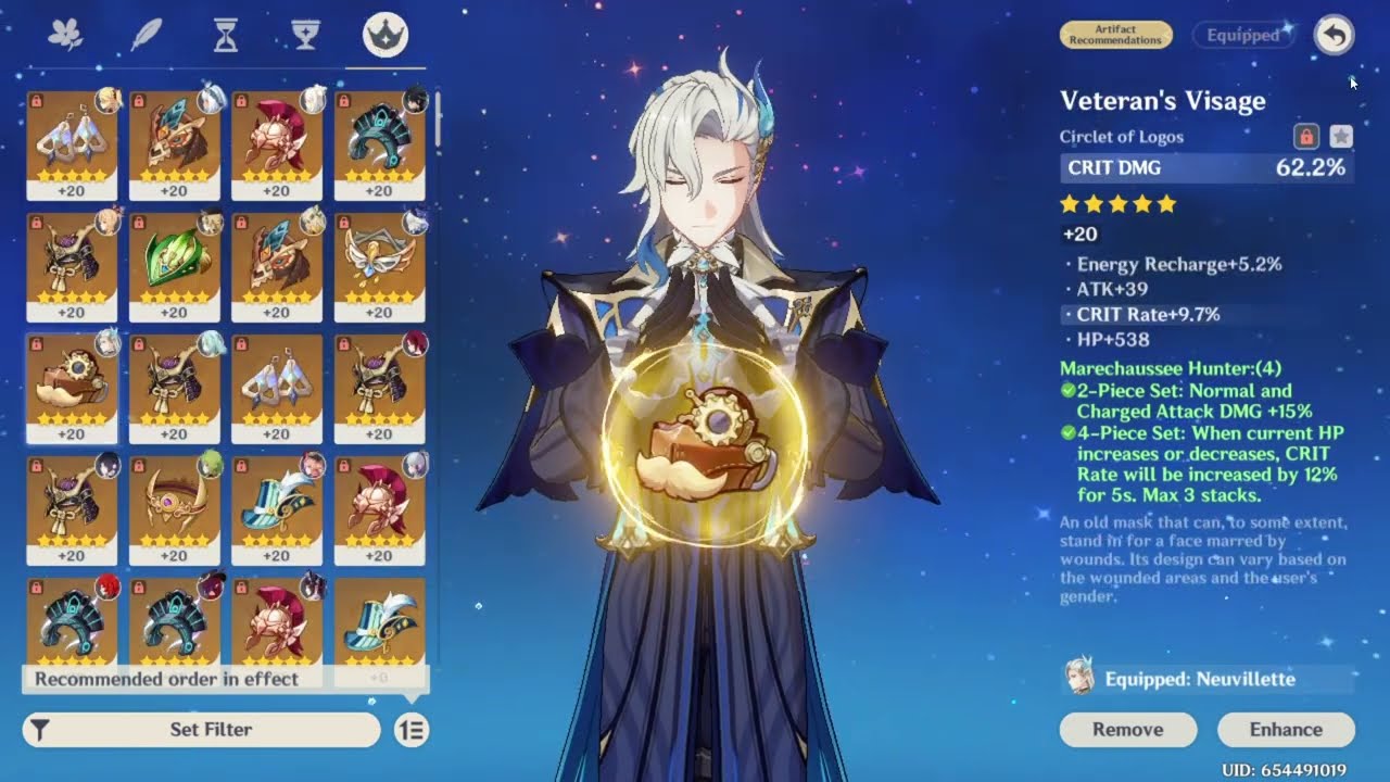 Neuvillette Full Team Showcase against Raiden Weekly Boss!
