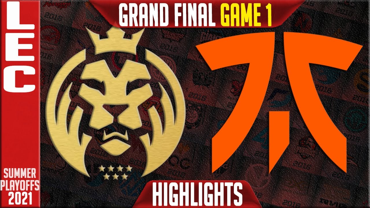 MAD vs FNC Highlights Game 1 | LEC Summer Playoffs GRAND FINAL | MAD Lions vs Fnatic G1