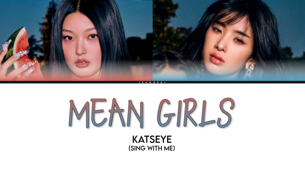 KATSEYE 'Mean Girls' | SING WITH ME/KARAOKE