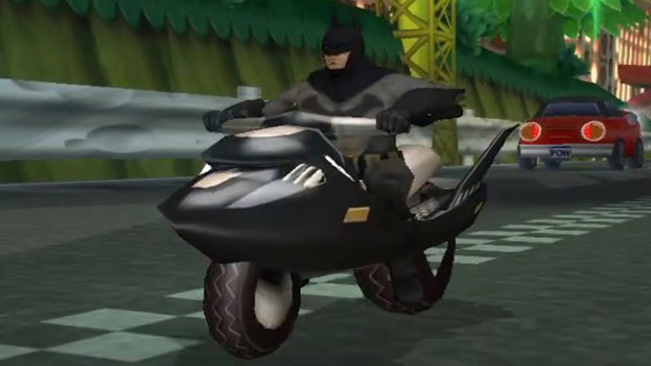 Batman in Mario Kart Wii