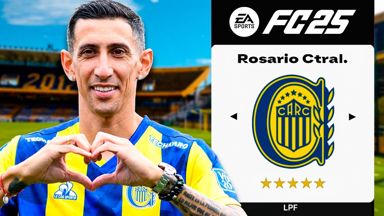 Reconstruyendo a Rosario Central con Ángel Di María