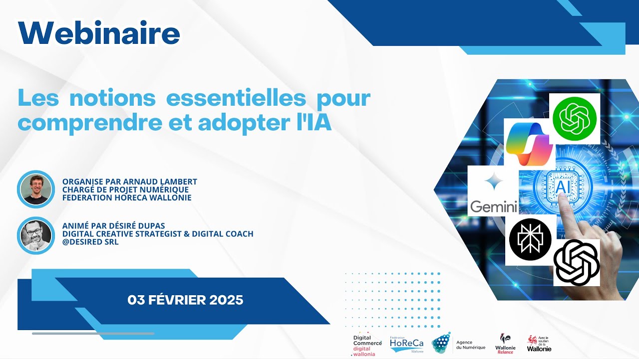 Les notions essentielles pour comprendre et adopter l'IA