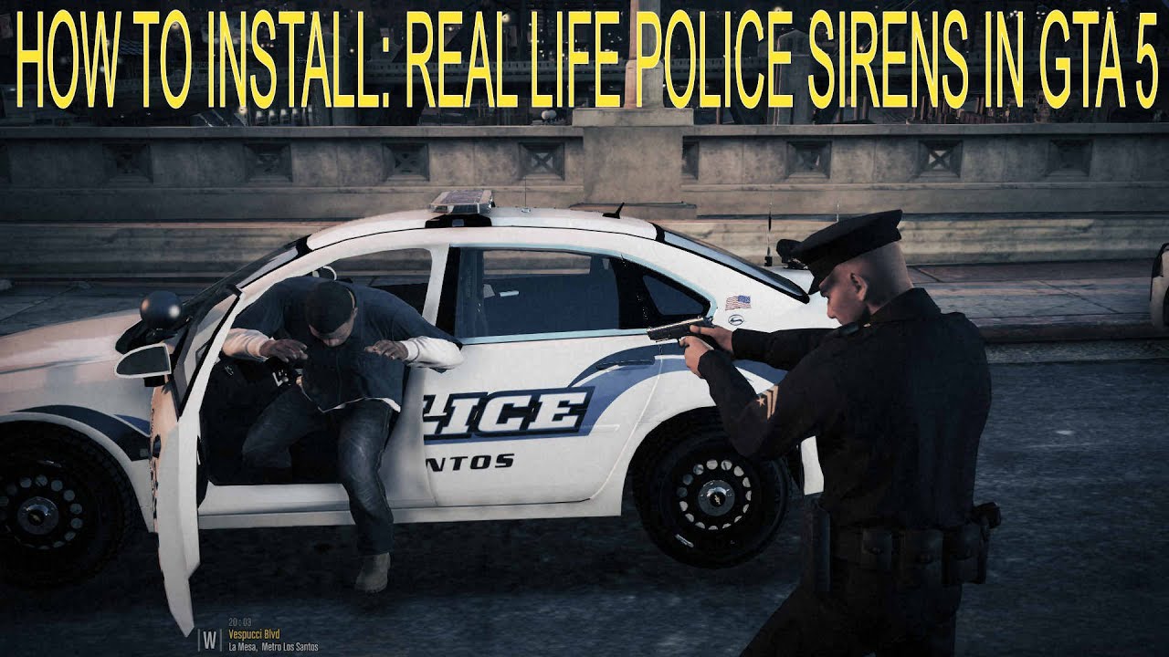 How to Install Real Life Siren Tones For Grand Theft Auto 5, Step by Step Tutorial (EASY)