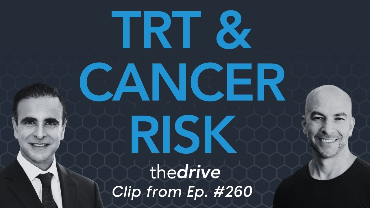 Does testosterone therapy cause an increased risk of prostate cancer? | Peter Attia & Mohit Khera