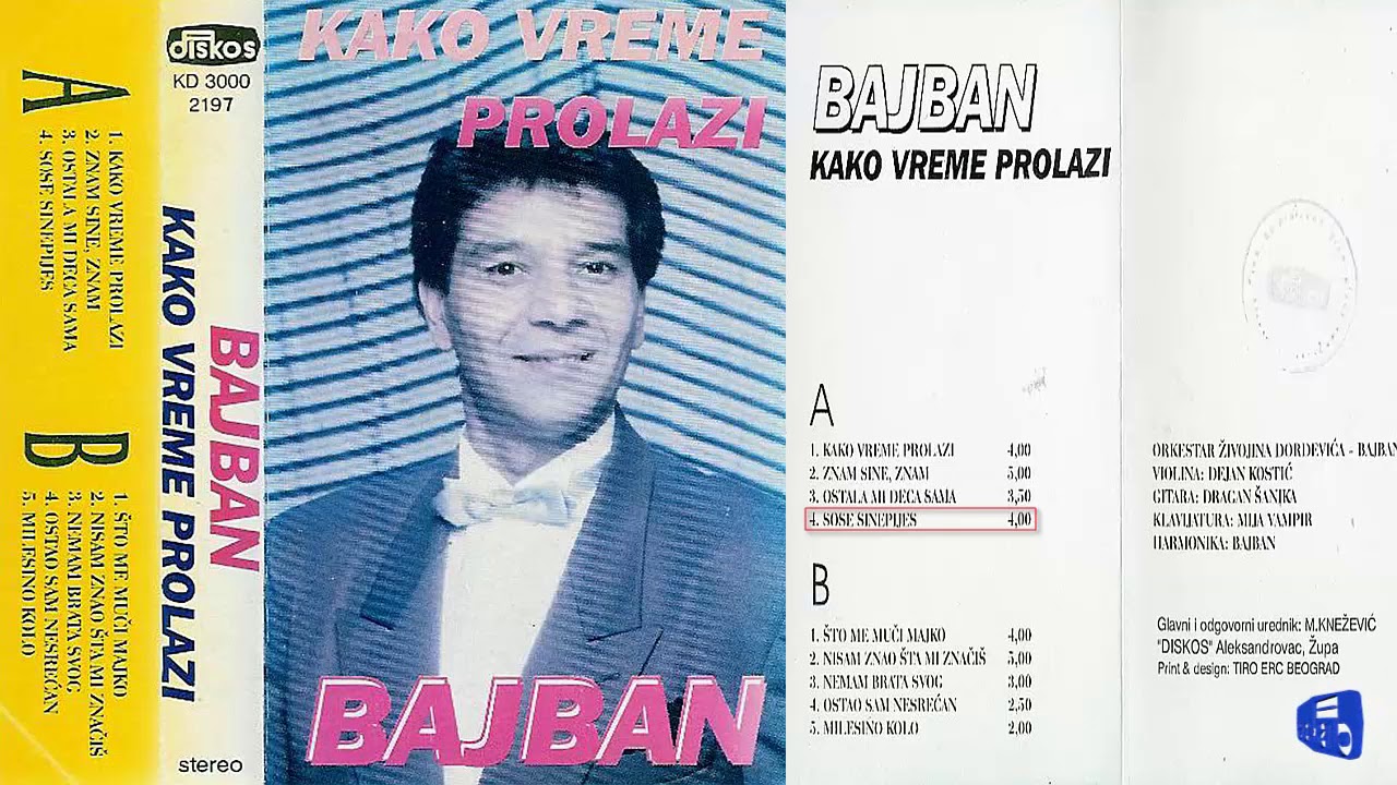 Bajban - Sose sinepijes - (Audio 1995)