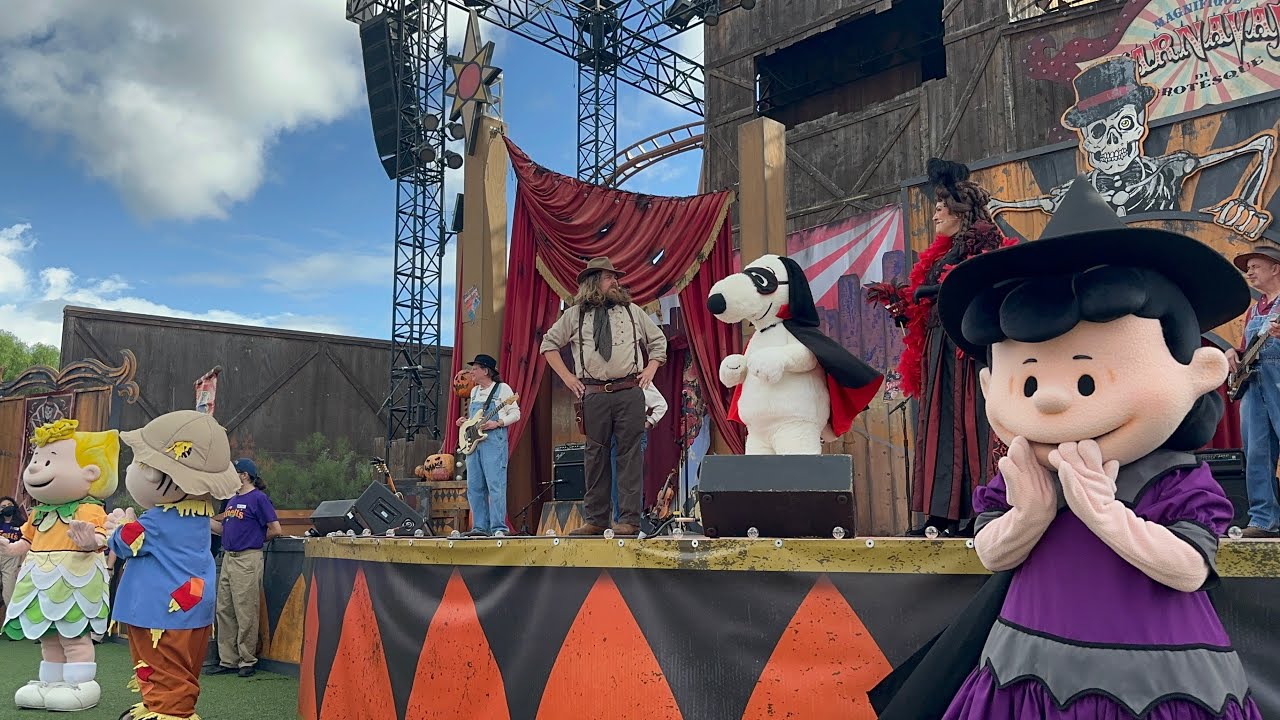 Calico Carnival Costume Cavalcade | Knott's Spooky Farm 2023 4K