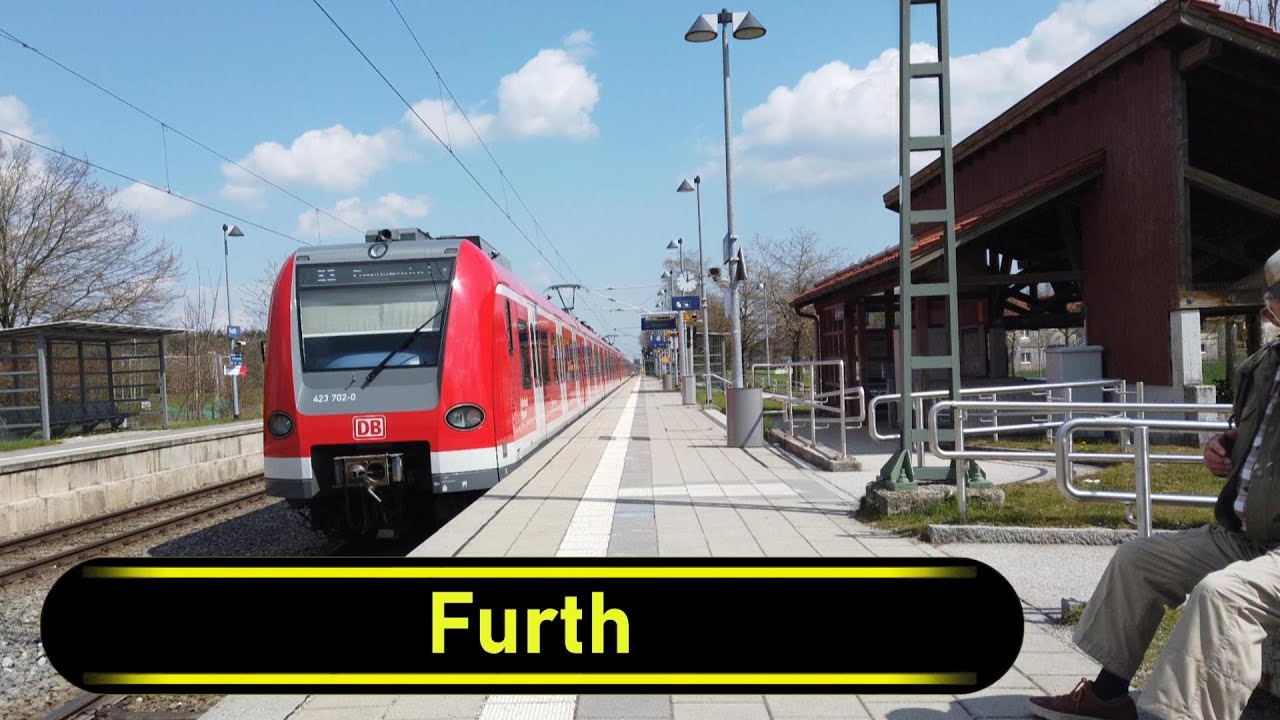 S-Bahn Station Furth - Munich 🇩🇪 - Walkthrough 🚶