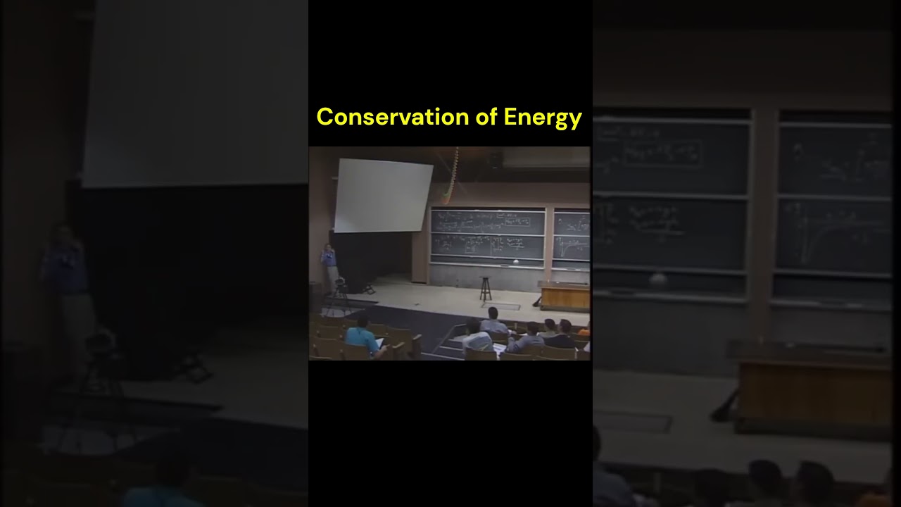 Conservation of energy practical demo