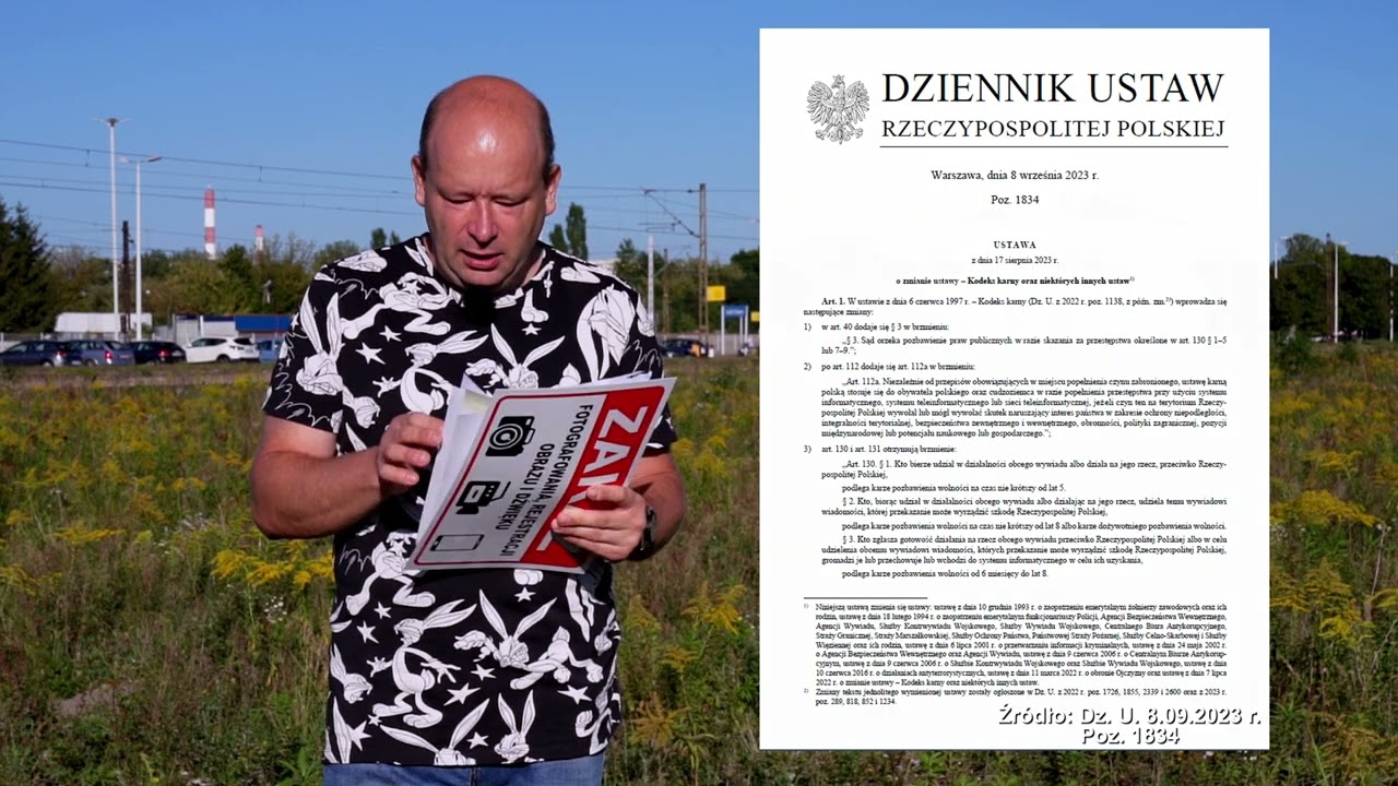TLHS#54 Koniec kolejowego Youtuba i TikToka? Powrót znaku zakazu fotografowania na kolei w Polsce.