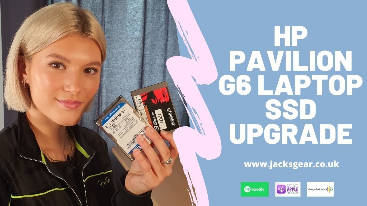 Обновление SSD-накопителя для ноутбука HP Pavilion G6