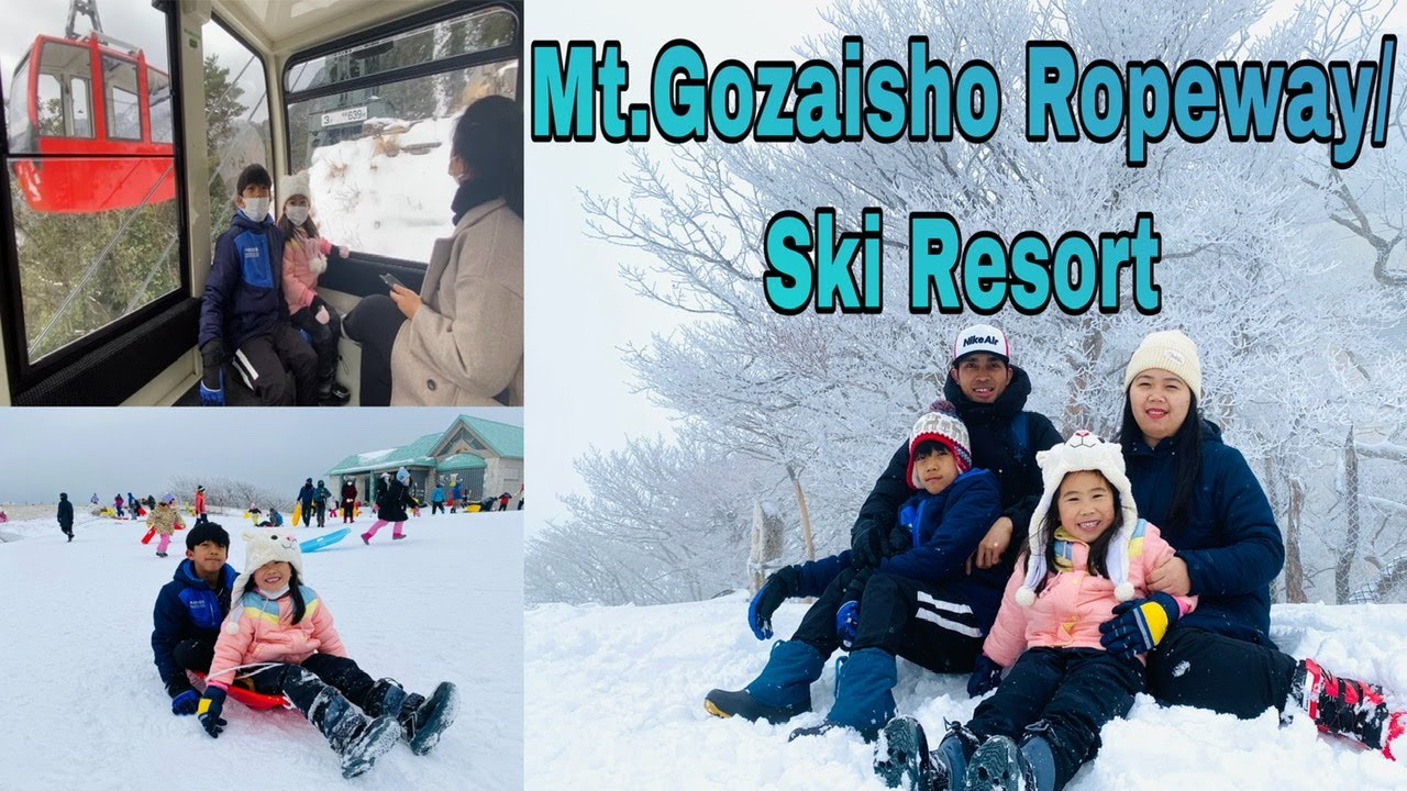 Trip to Mt.Gozaisho Ropeway/Ski Resort 御在所ロープウエイ