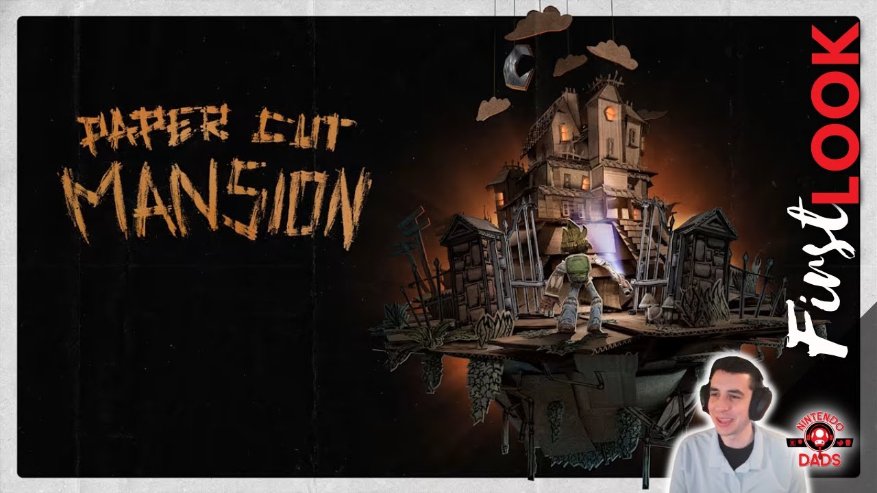 Paper Cut Mansion - First Look | Nintendo Switch