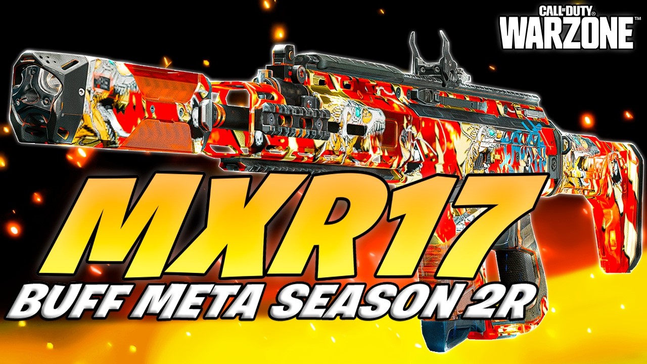 *BUFF INSANO* A MXR 17 ESTÁ UM MONSTRO NA SEASON 2R!! | CLASSE MXR 17 WARZONE
