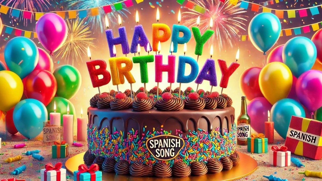 Feliz Cumplea os 🎁 Spanish Happy Birthday Song 🎵 Canción de Cumplea os Original en Español