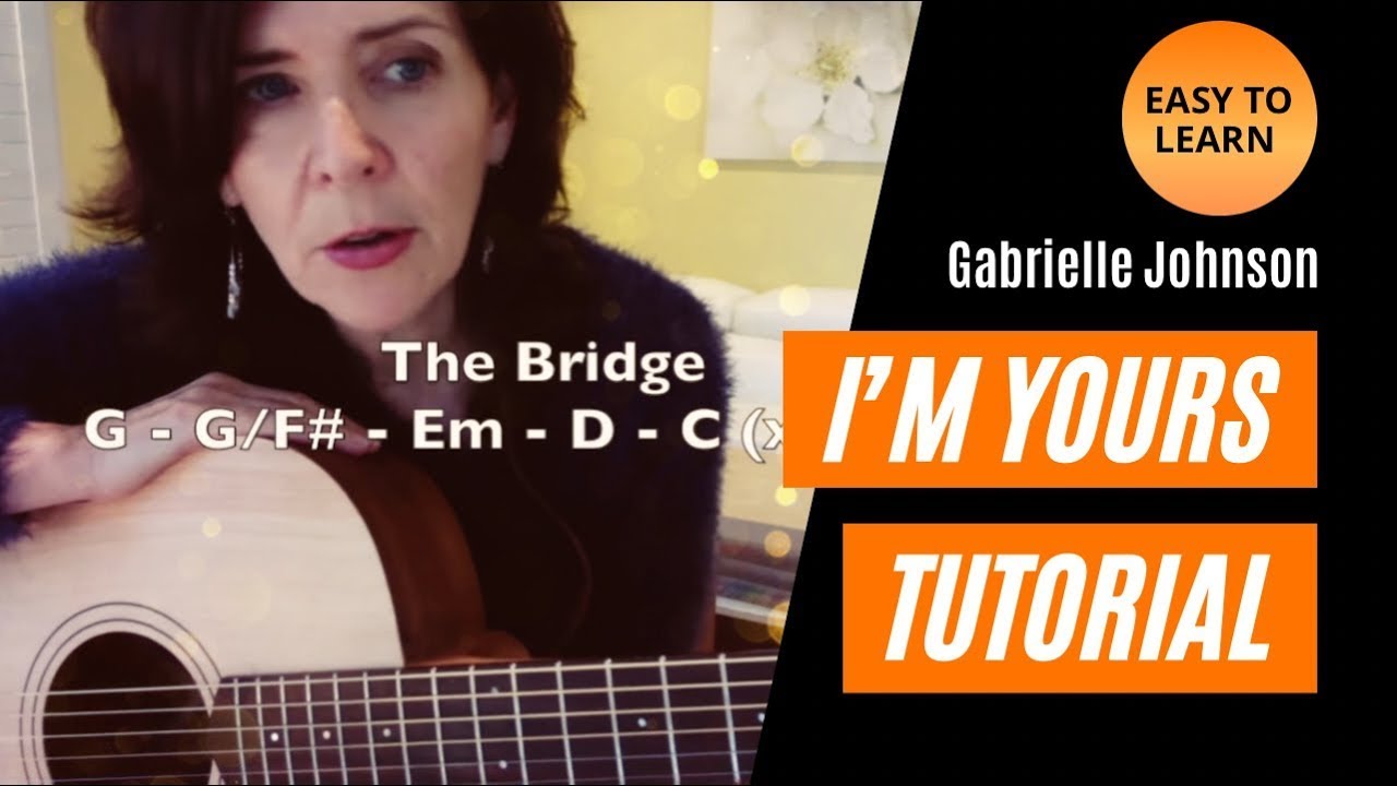 I'm Yours | Jason Mraz | BEGINNER'S GUITAR | Capo 4