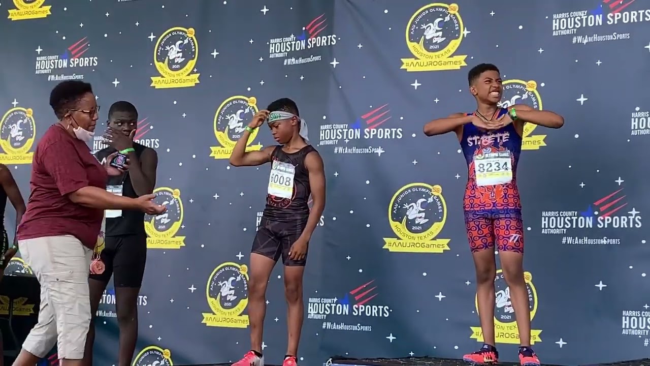 Fastest 11 year old Kid | 100m dash | (2021 AAU Junior Olympics)