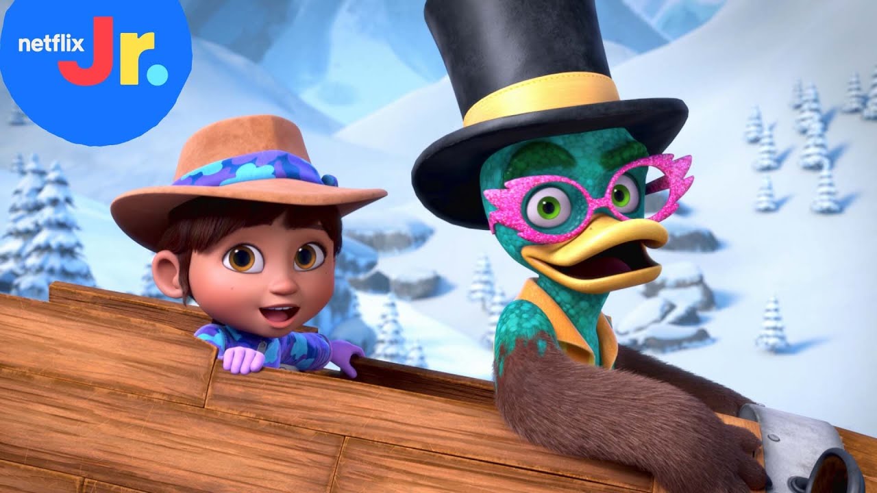 Dizzy Derples Snow Escape | Ridley Jones | Netflix Jr