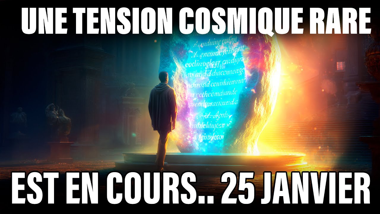 25 JANVIER 2026 : Pourquoi vous vous sentez si étrange aujourd'hui?