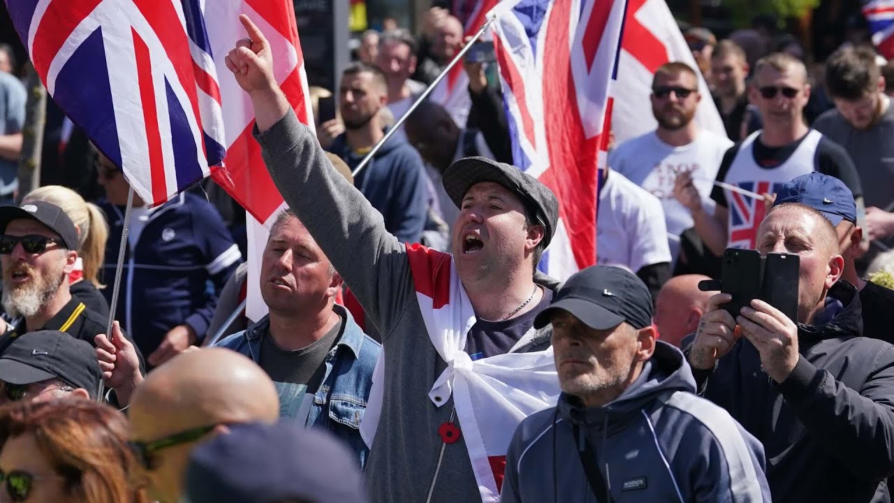 ‘Stop the boats’: Protests erupt in Britain over illegal migration