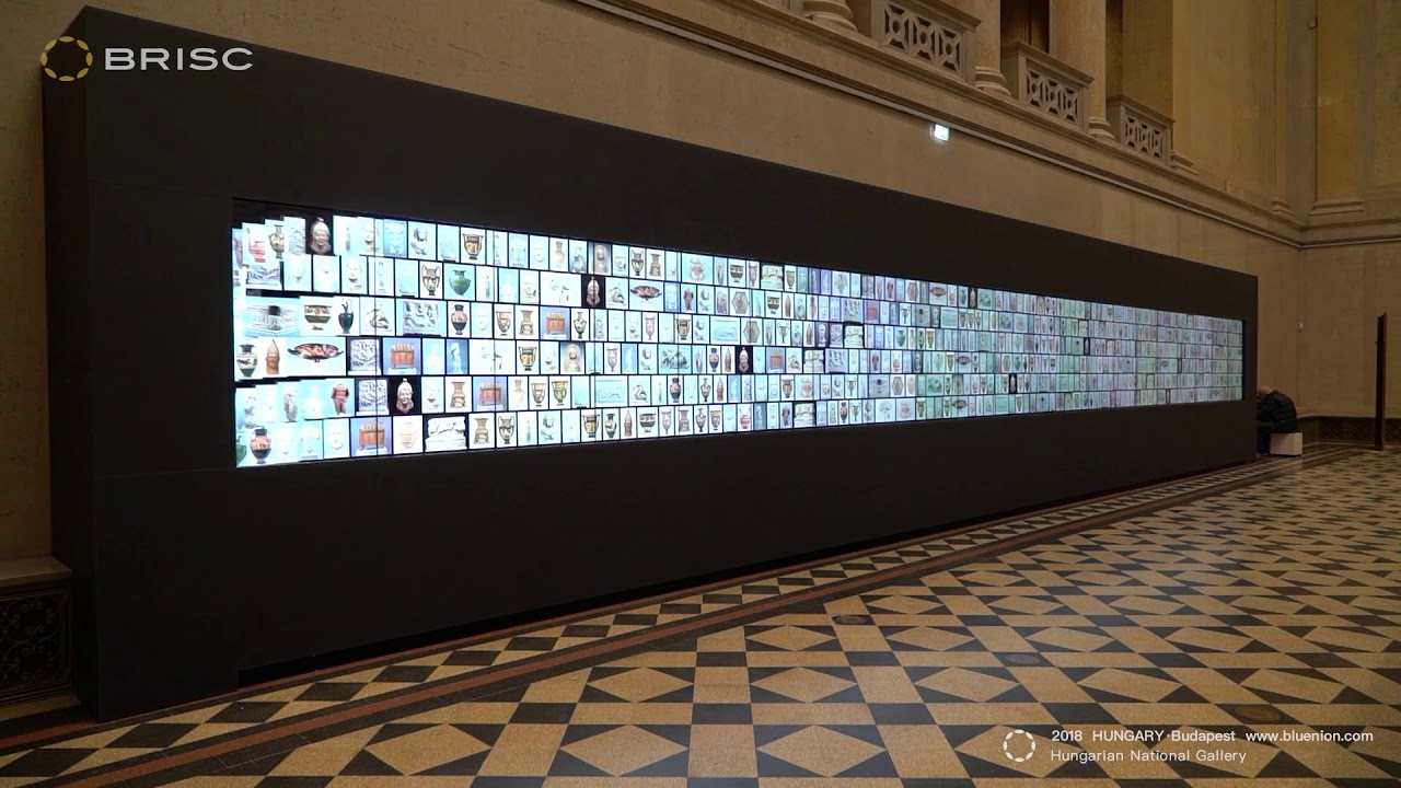 Magic Wall in the Hungarian National Gallery (Budapest)