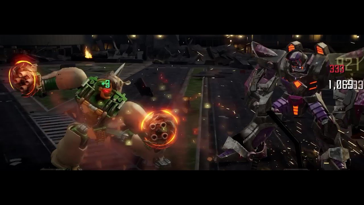 Raiding 100K Base. Transformers: Forged To Fight