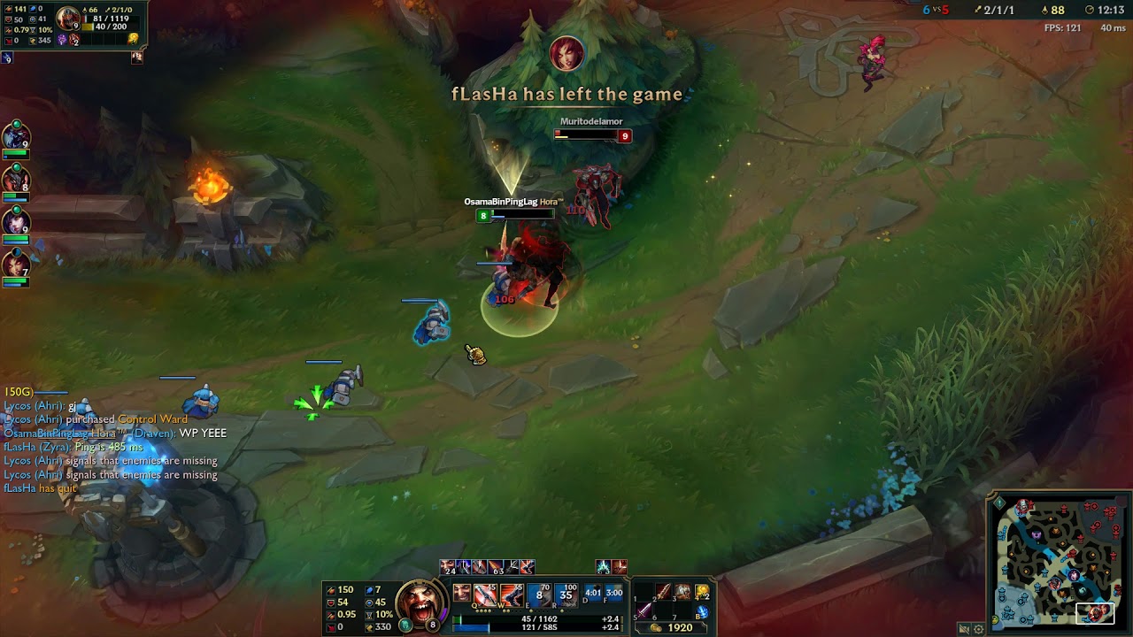 League of Legends | Draven - When support dc's but you activate your BEASTMODE!