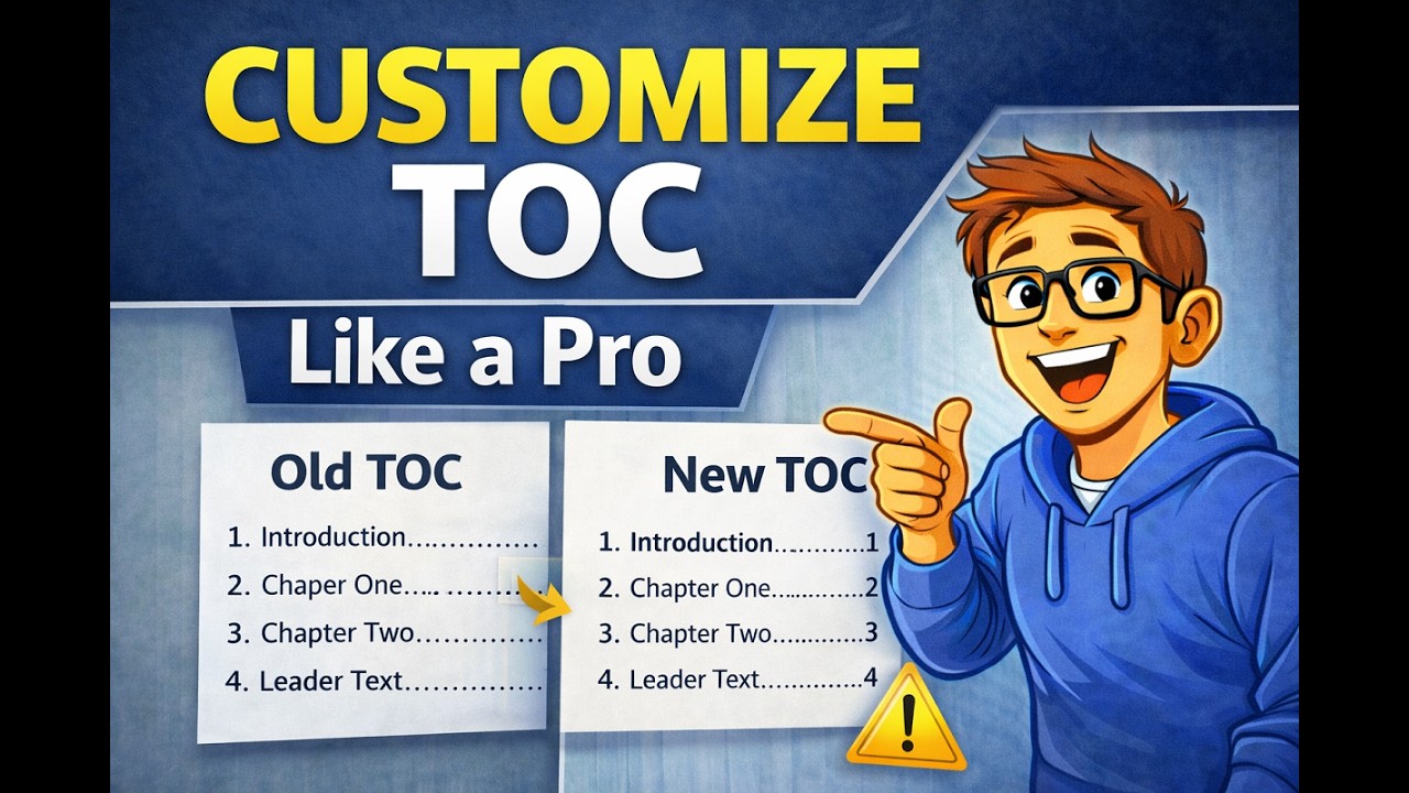 How to Customize Table of Contents in LibreOffice Writer (Formatting Guide)