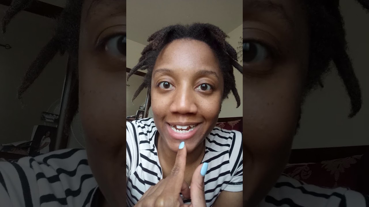 Thick locs and my rubber band method.