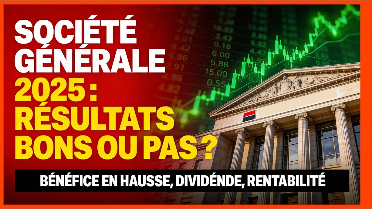 Résultats 2025 : Société Générale fait mieux que prévu, opportunité à saisir ?