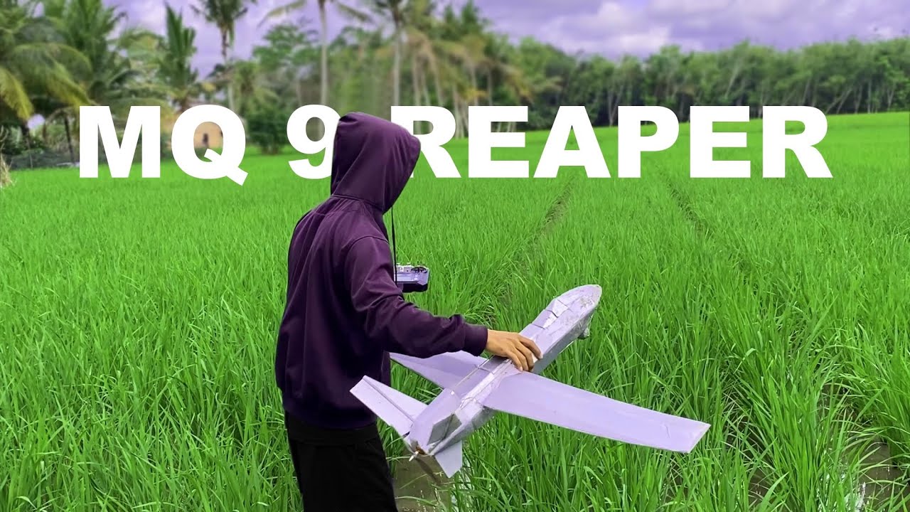 DIY Full build RC Drone MQ 9 Reaper