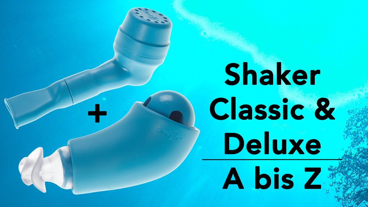 Shaker classic & Shaker deluxe von A bis Z #flutter #copd #schleim