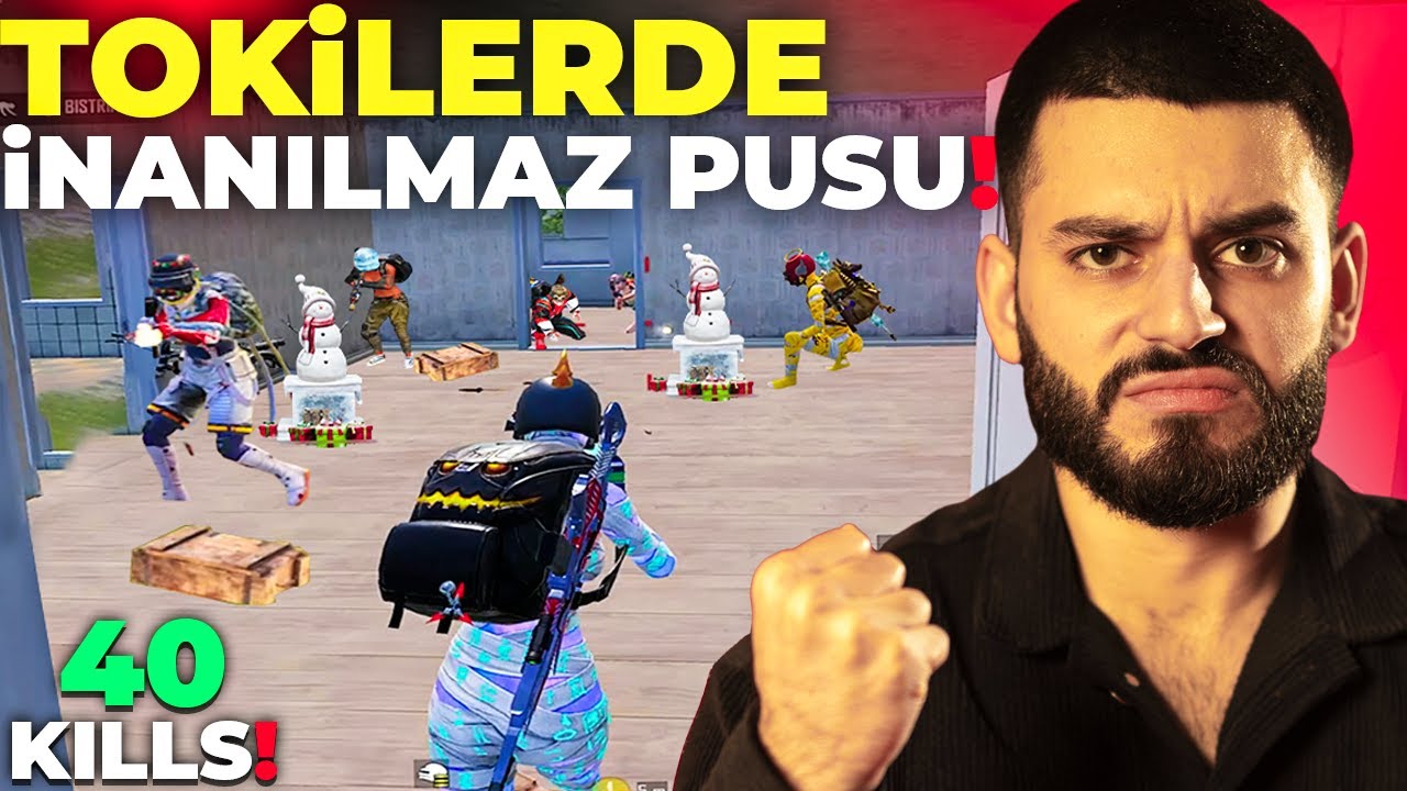 FF KLANI TOKİLERDE PUSUYA DÜŞERSE.. 🤯 | PUBG MOBILE