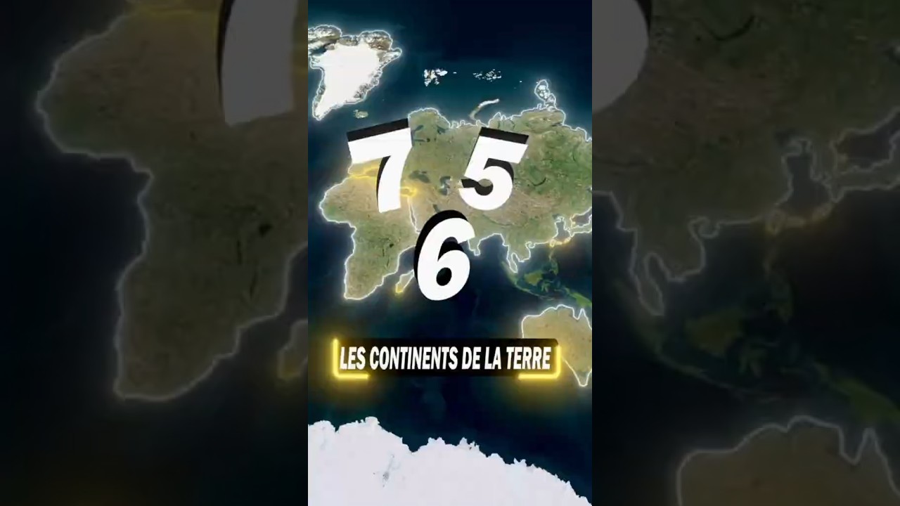Les continents de la terre  #geopolitic #history #insolite #saviezvousque