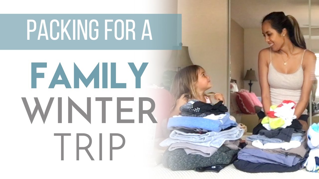 Minimalist Packing - 10 Day Family Snow Trip